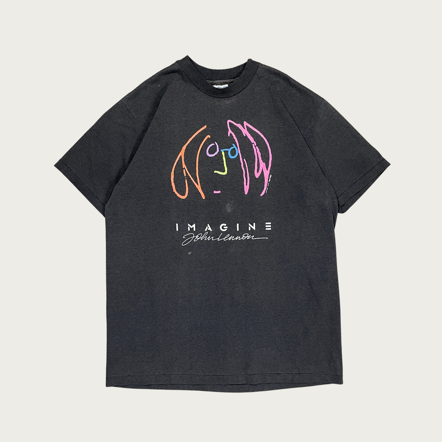 (L) 1980 John Lennon "Imagine" Portrait Tee