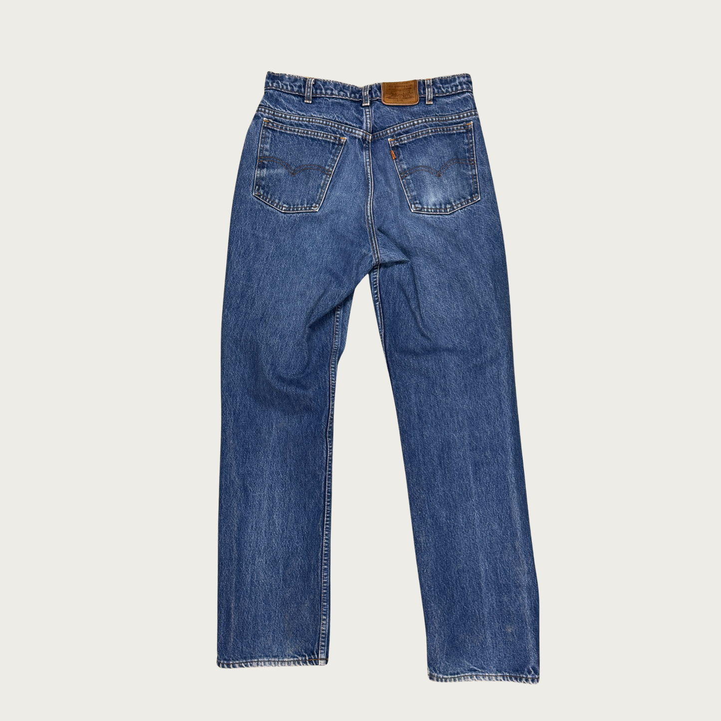 (32x30") Levi's 619 Orange Tab Jeans