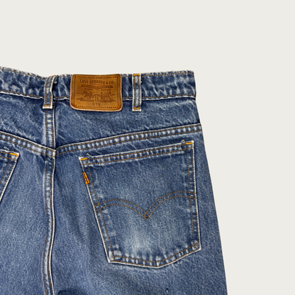 (32x30") Levi's 619 Orange Tab Jeans