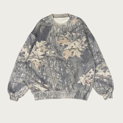 (XL) Faded Camouflage Sweatshirt