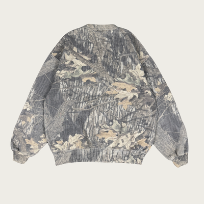 (XL) Faded Camouflage Sweatshirt
