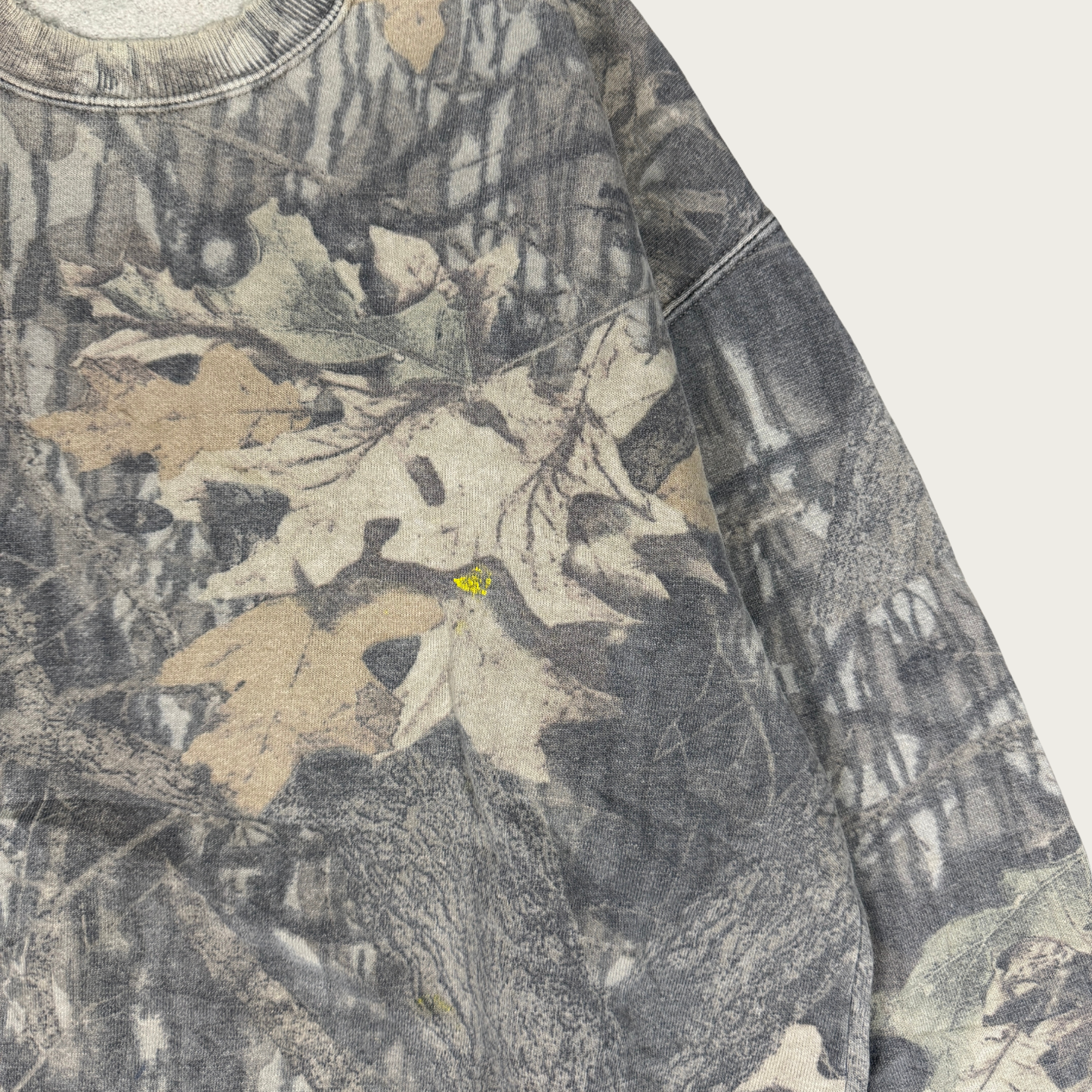 (XL) Faded Camouflage Sweatshirt