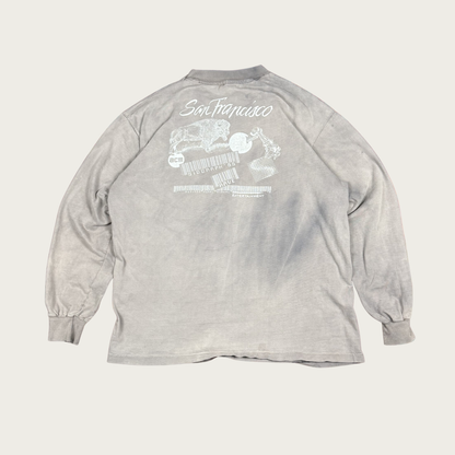 (XL) 90s Moscone Center SF Long Sleeve Tee