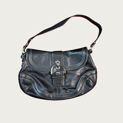 Vintage Coach Black Medium Soho Bag