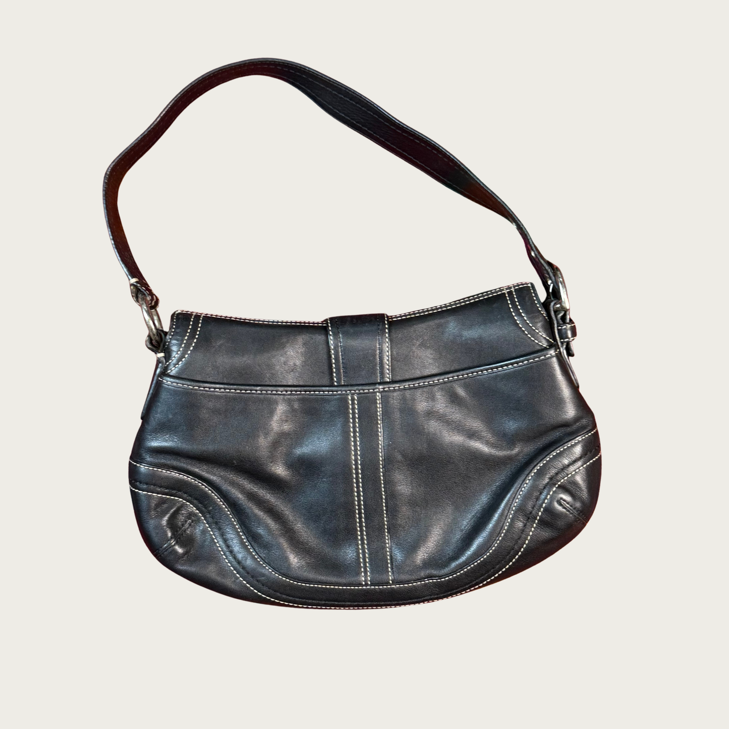 Vintage Coach Black Medium Soho Bag