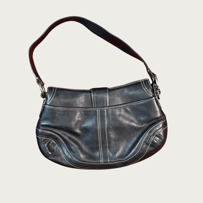 Vintage Coach Black Medium Soho Bag