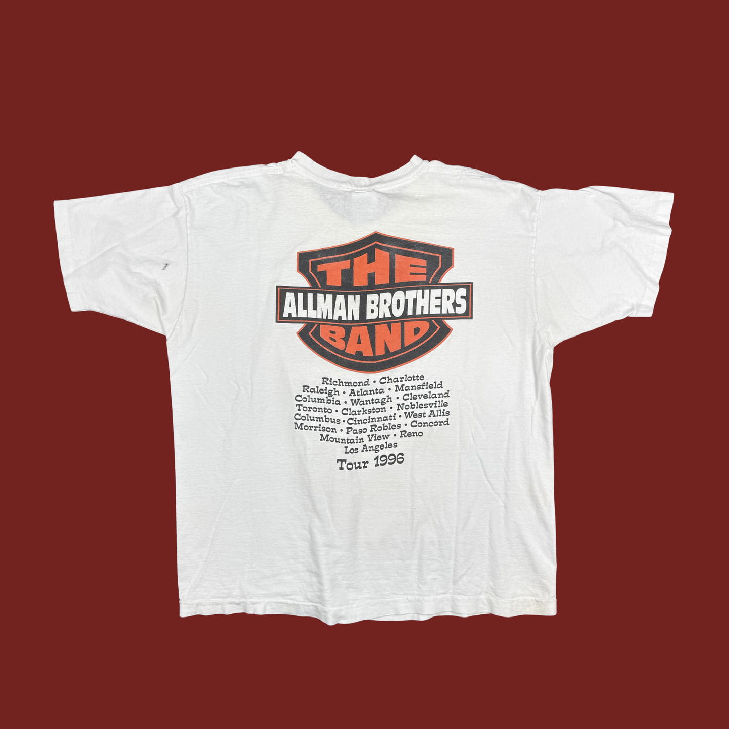 (XL) 1996 Allman Brothers Band Tour Tee