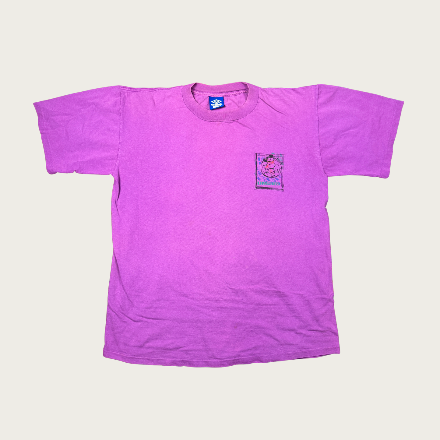(L/XL) 90s Umbro Soccer Tee