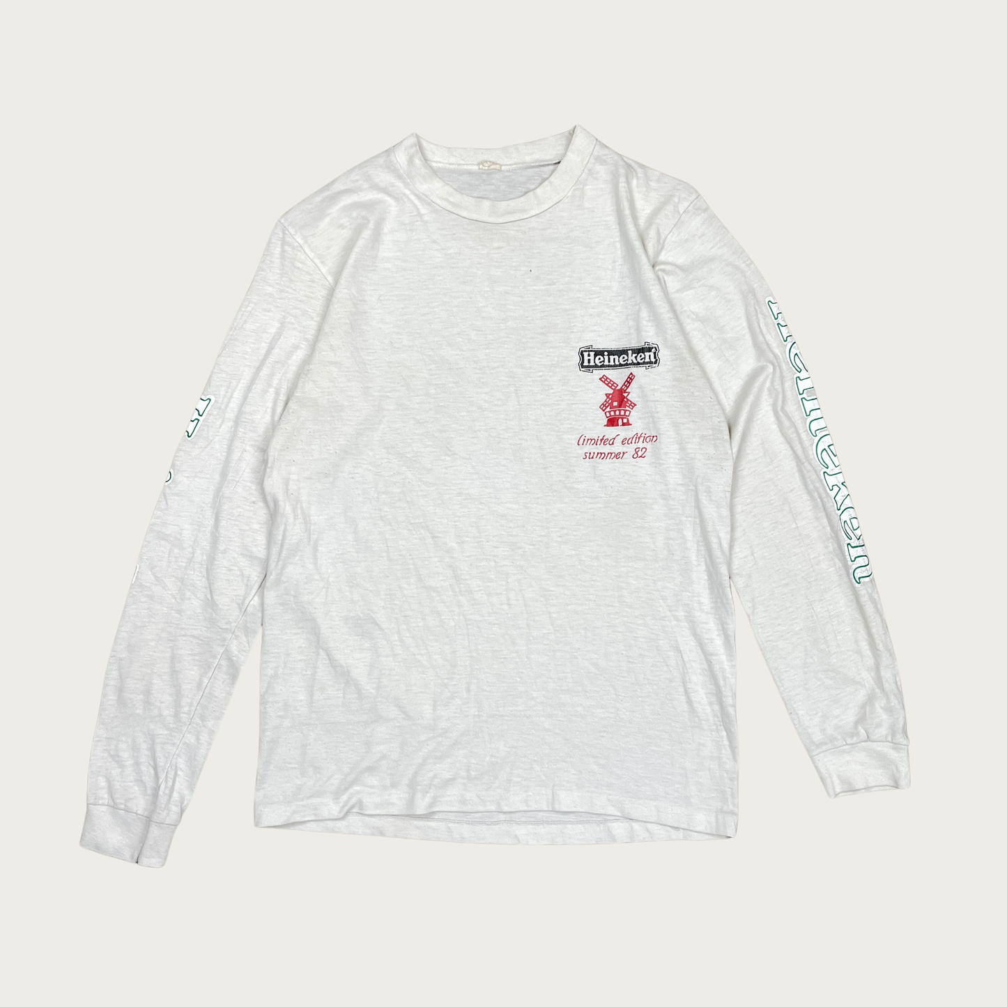 (M) Limited Edition Summer 1982 Heineken Long Sleeve Tee