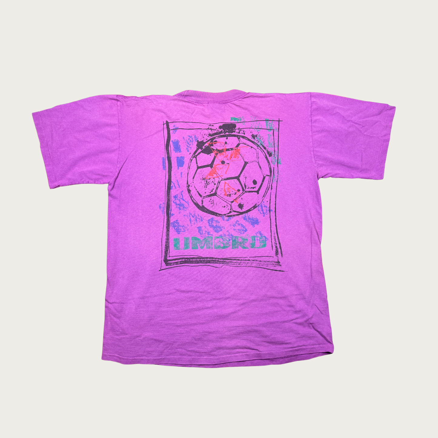 (L/XL) 90s Umbro Soccer Tee