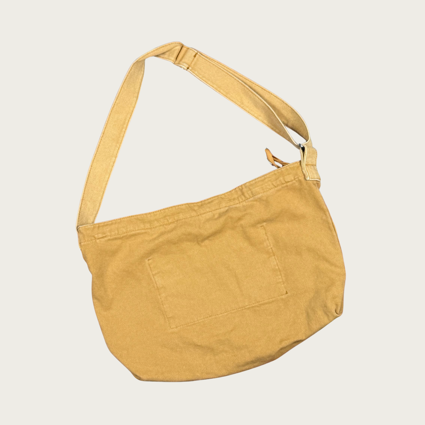 TCW Screen Printed Canvas Messenger Bag