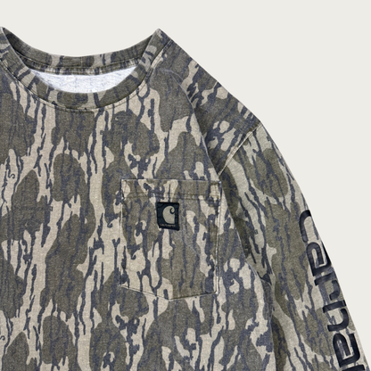 (M) Carhartt Camo Pocket Long Sleeve