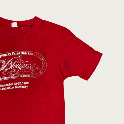 (S) 1982 Kentucky Fried Chicken Bluegrass Music Festival Tee