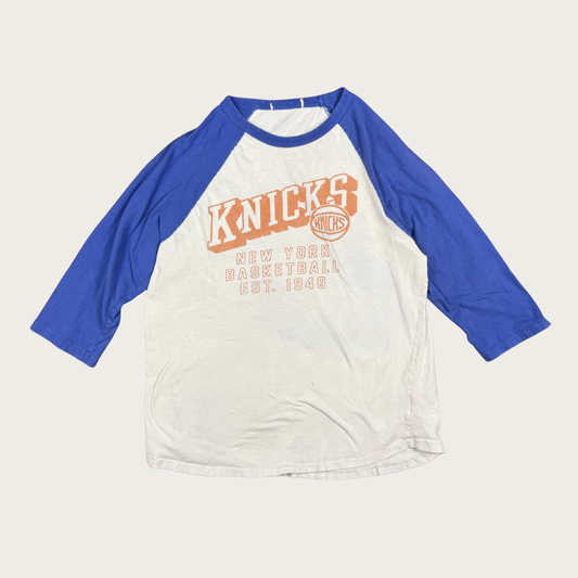 (M) 90s NY Knicks Raglan Tee