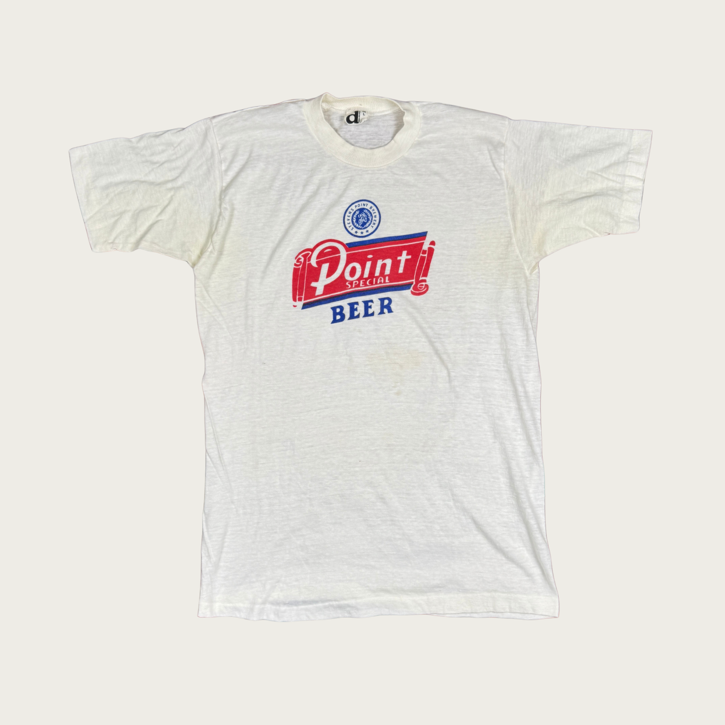 (M) 70s/80s Point Beer Tee