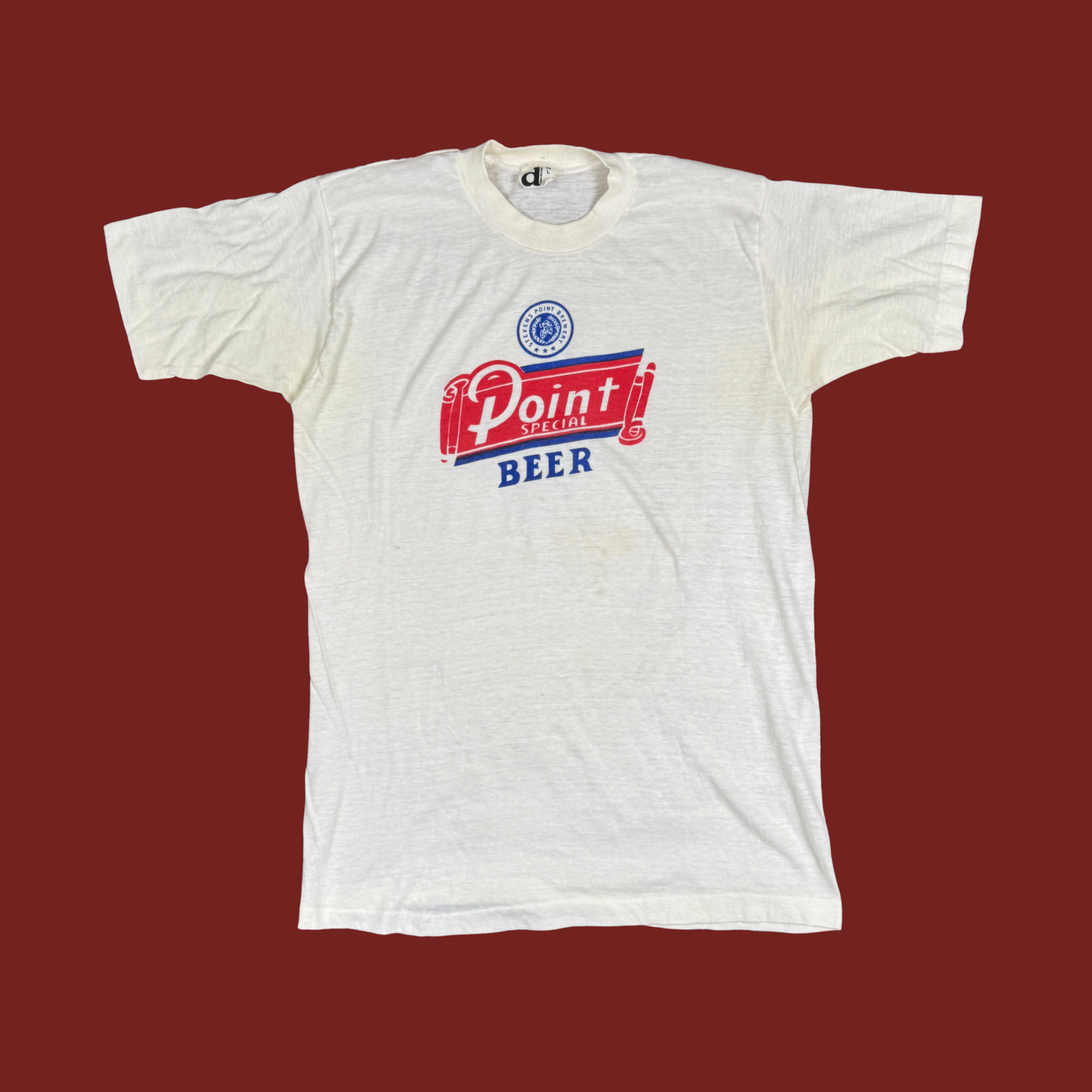 (M) 70s/80s Point Beer Tee