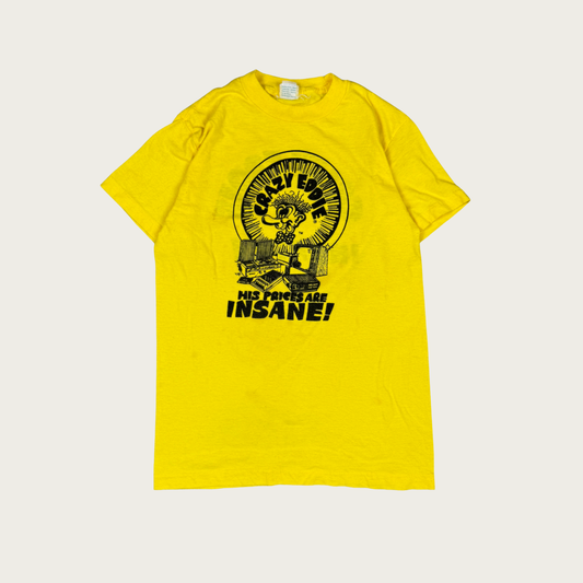 (S) 70s/80s Crazy Eddie Tee