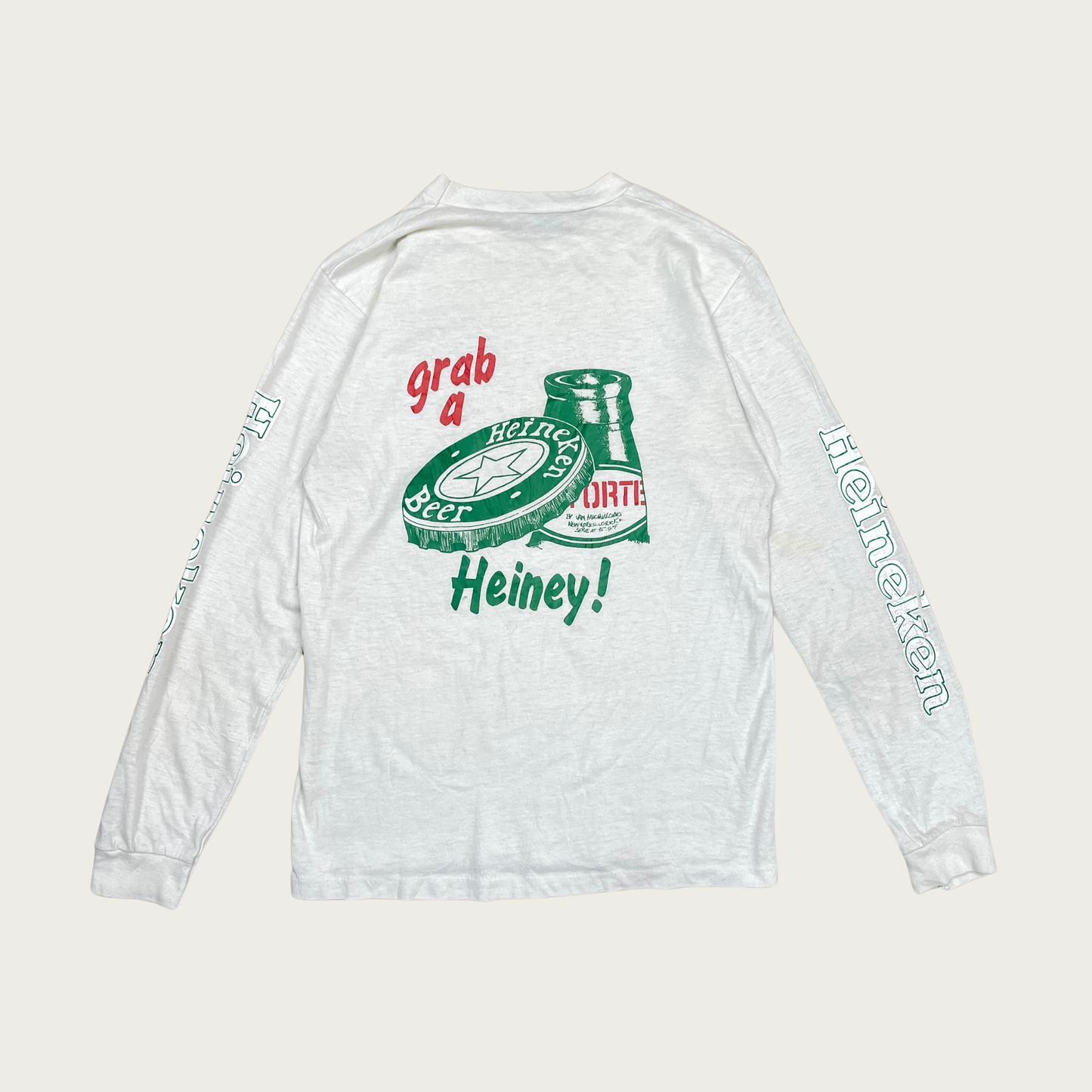 (M) Limited Edition Summer 1982 Heineken Long Sleeve Tee