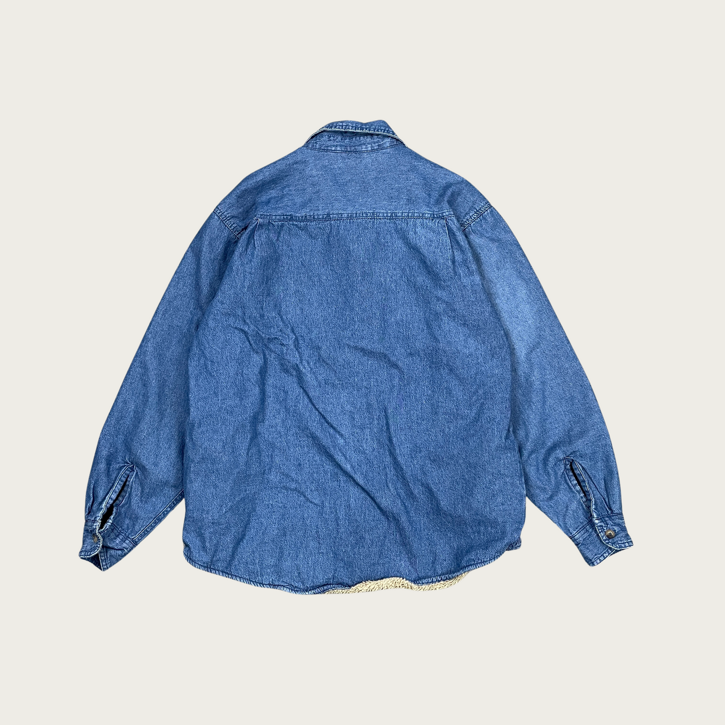 (M) Lee Fleece Lined Denim Shirt