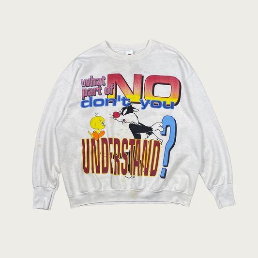 (XL) 90s Looney Tunes Tweety & Sylvester Sweatshirt
