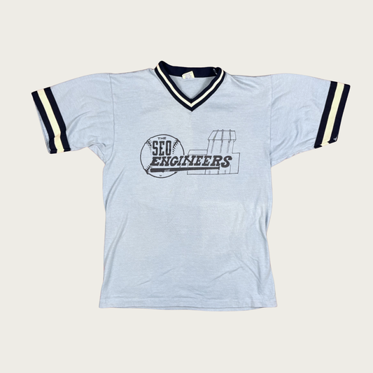 (S) 70s/80s The SEO Engineers Jersey Tee