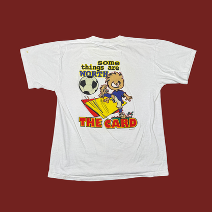 (S) 1998 Chump "Some Things Are Worth The Card" Soccer Tee
