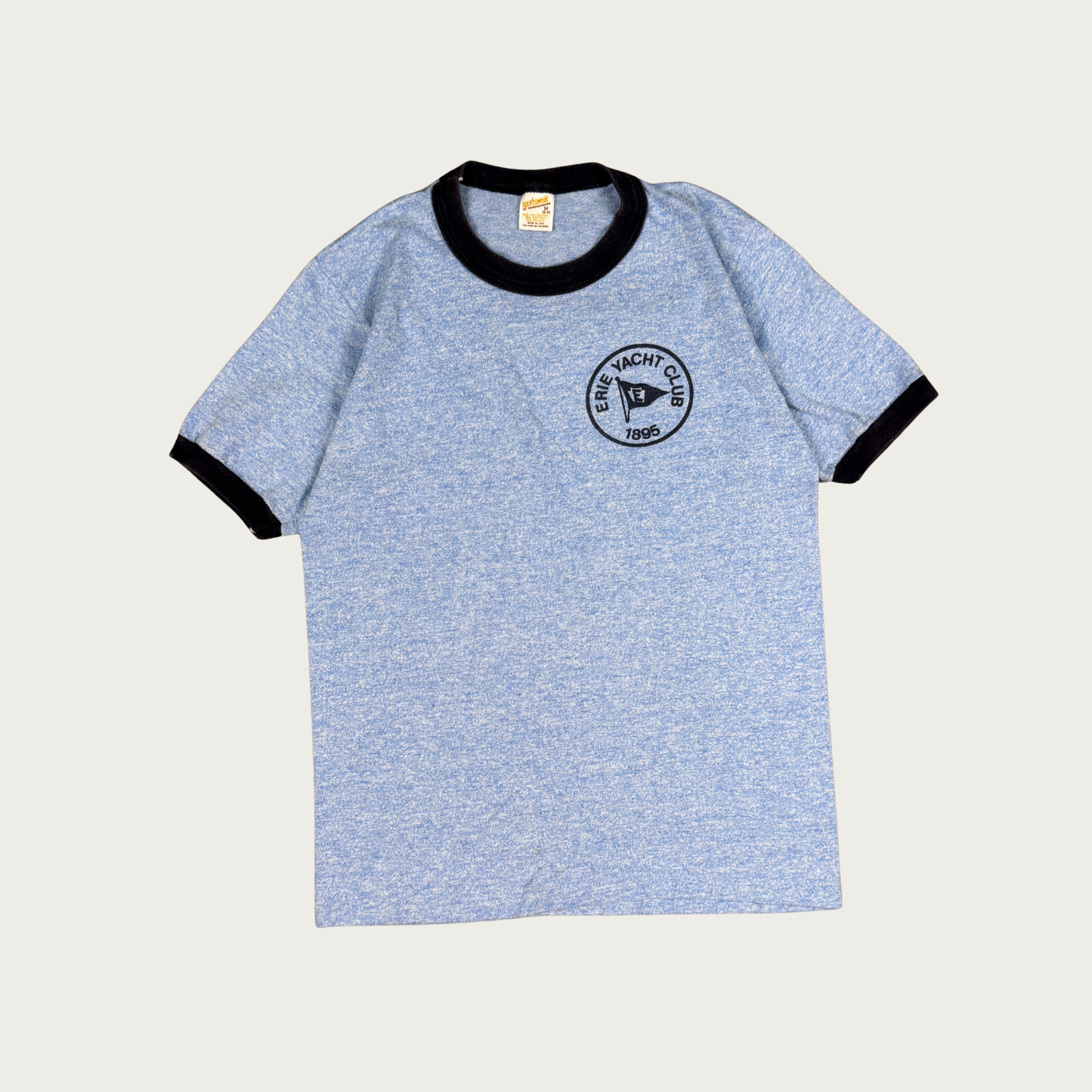 (M) 70s/80s Erie Yacht Club Ringer Tee