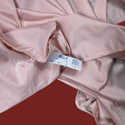 (S/M) 1970s Pink Olga Nightgown