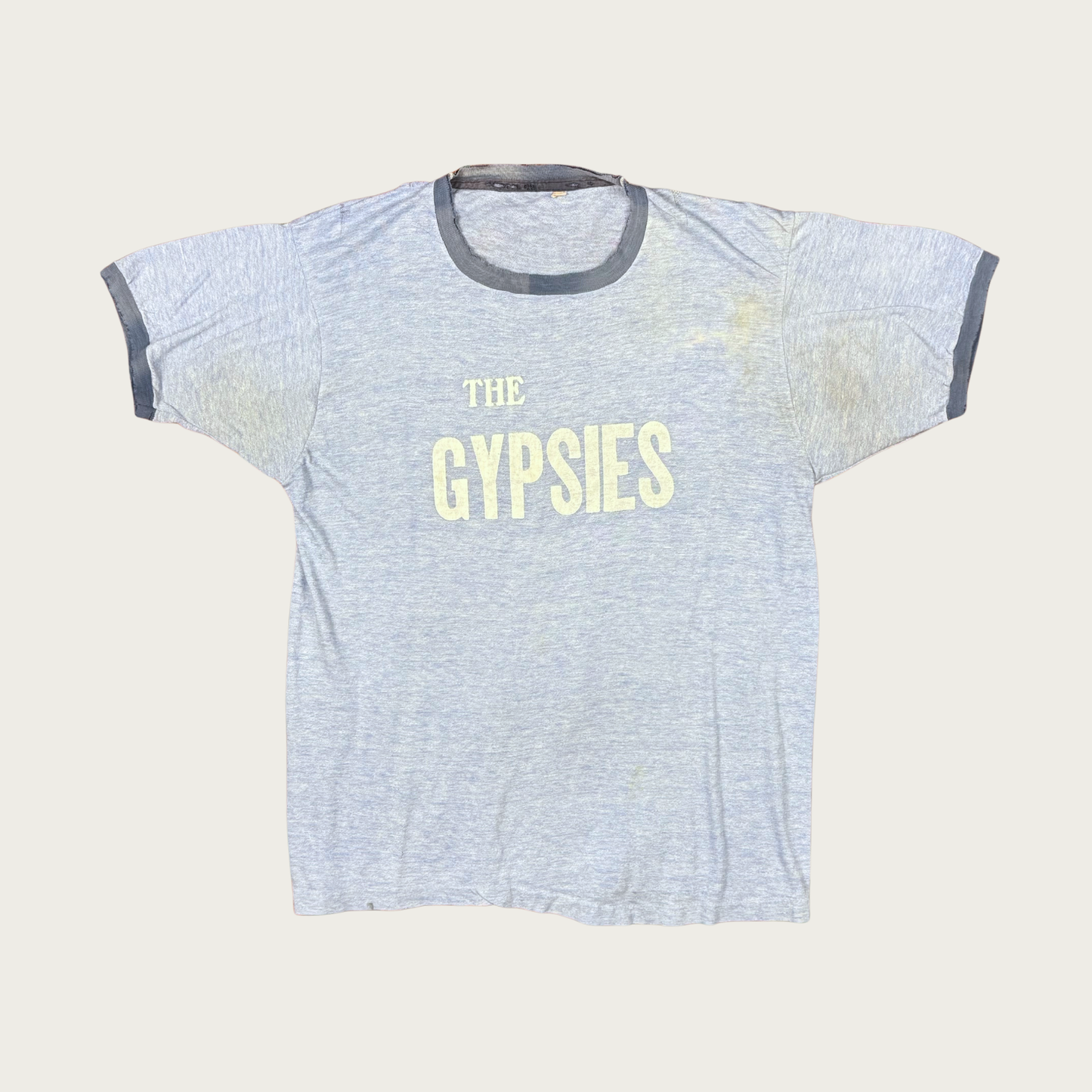 (M) 60s/70s "The Gypsies" Ringer Tee