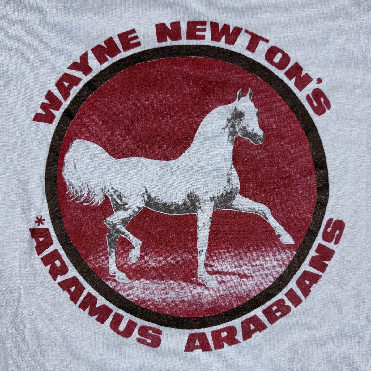 (M) 70s/80s Wayne Newton's Aramus Arabians Tee