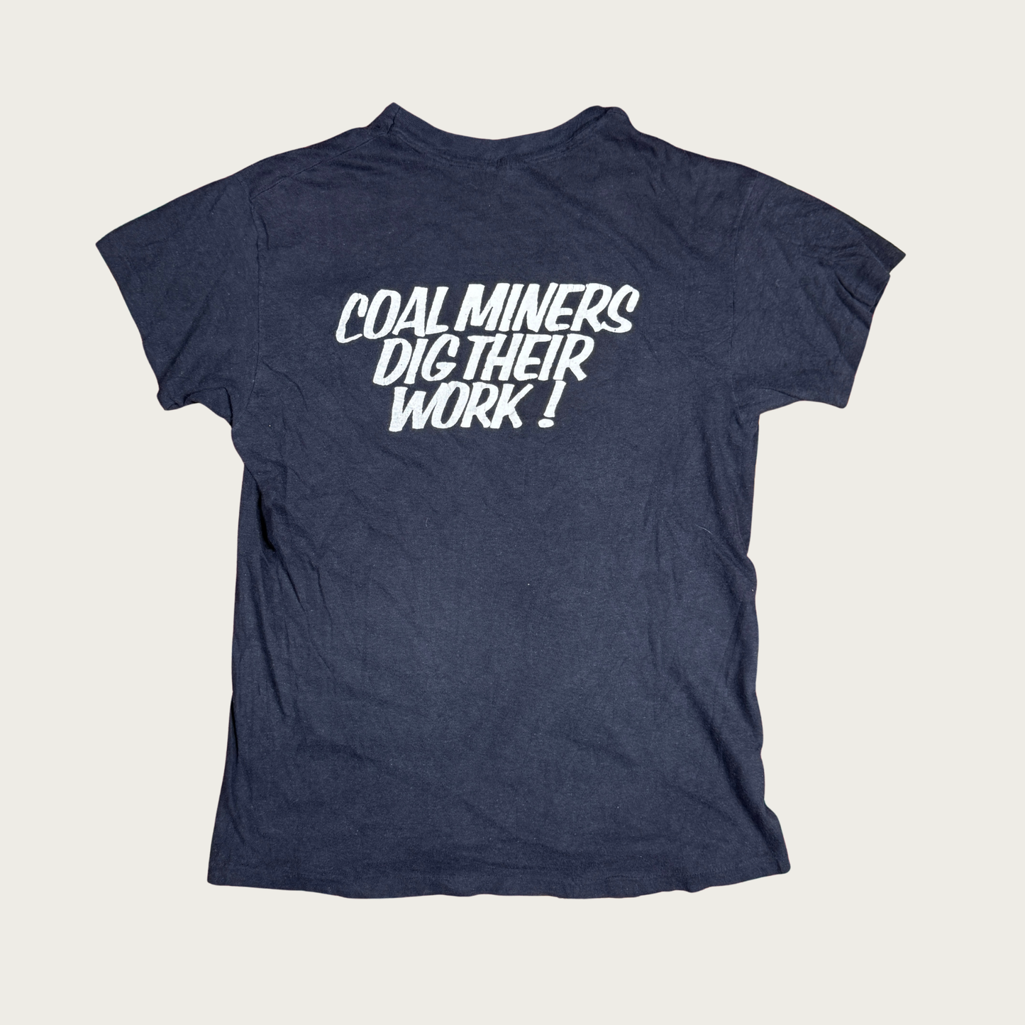 (M/L) 70s/80s "I Survived The 1978 Coal Strike" Tee
