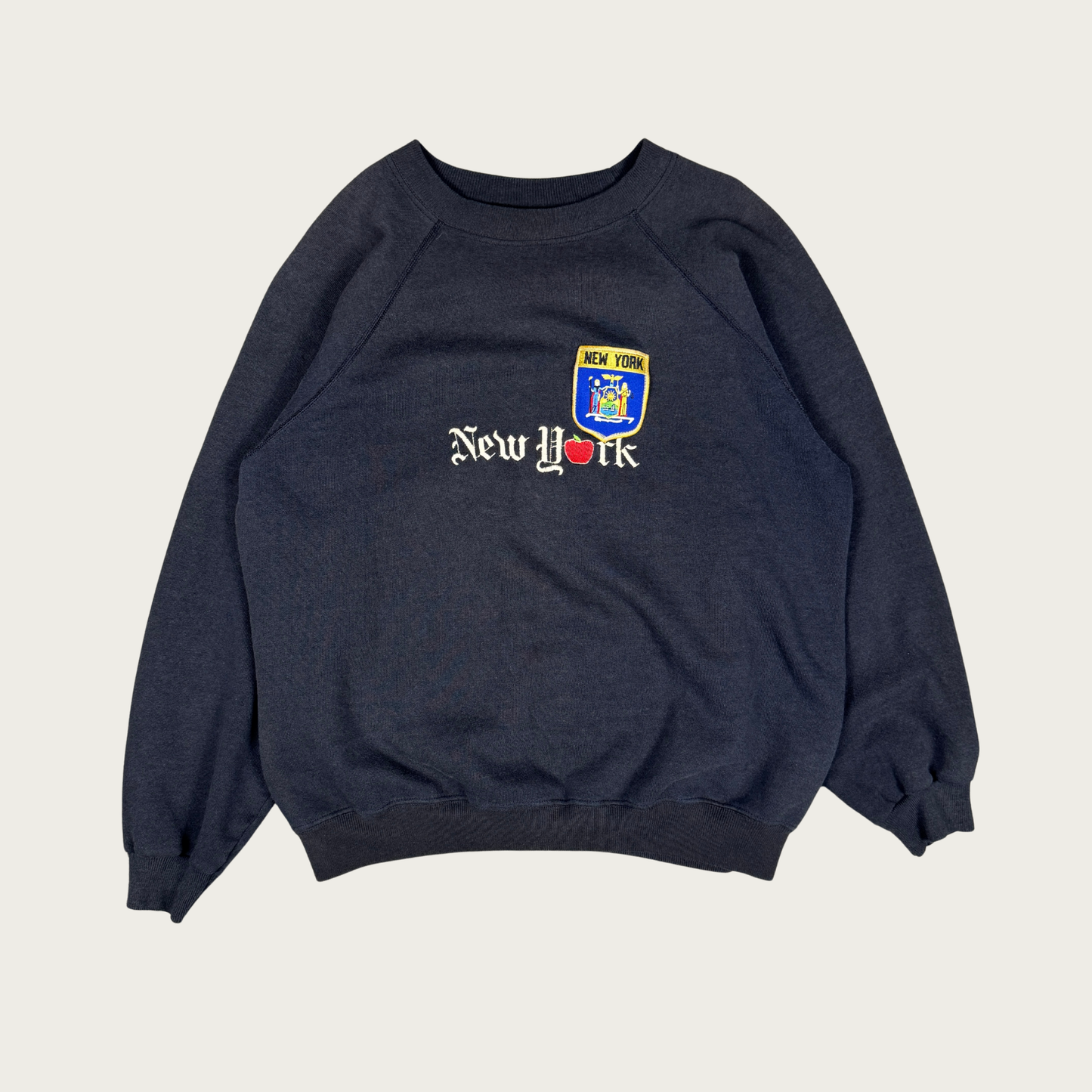 (L) 80s/90s New York Apple Sweatshirt