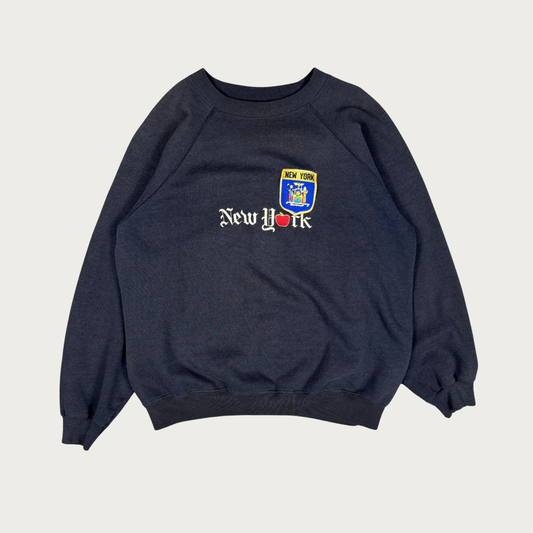 (L) 80s/90s New York Apple Sweatshirt