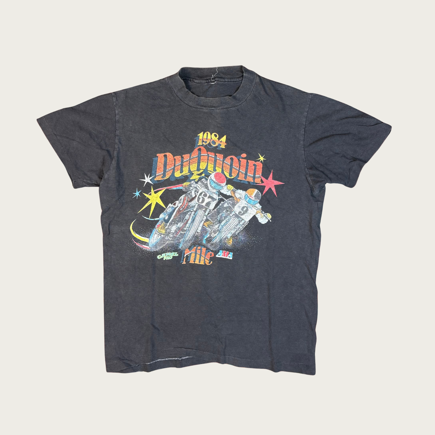 (M) 1984 DuQuoin Mile Race Tee