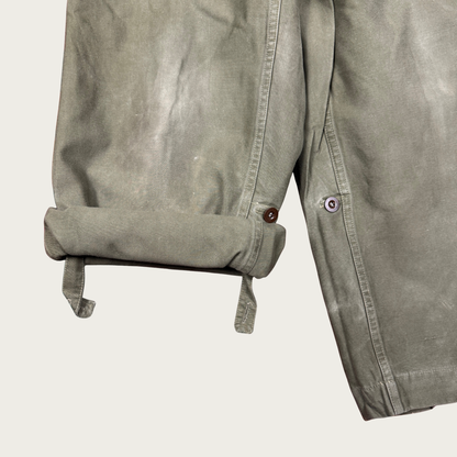 (26"-30") 1950s Dutch Military Field Pants