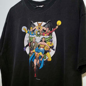 1998 DC Comics Super Heroes Justice League Tee