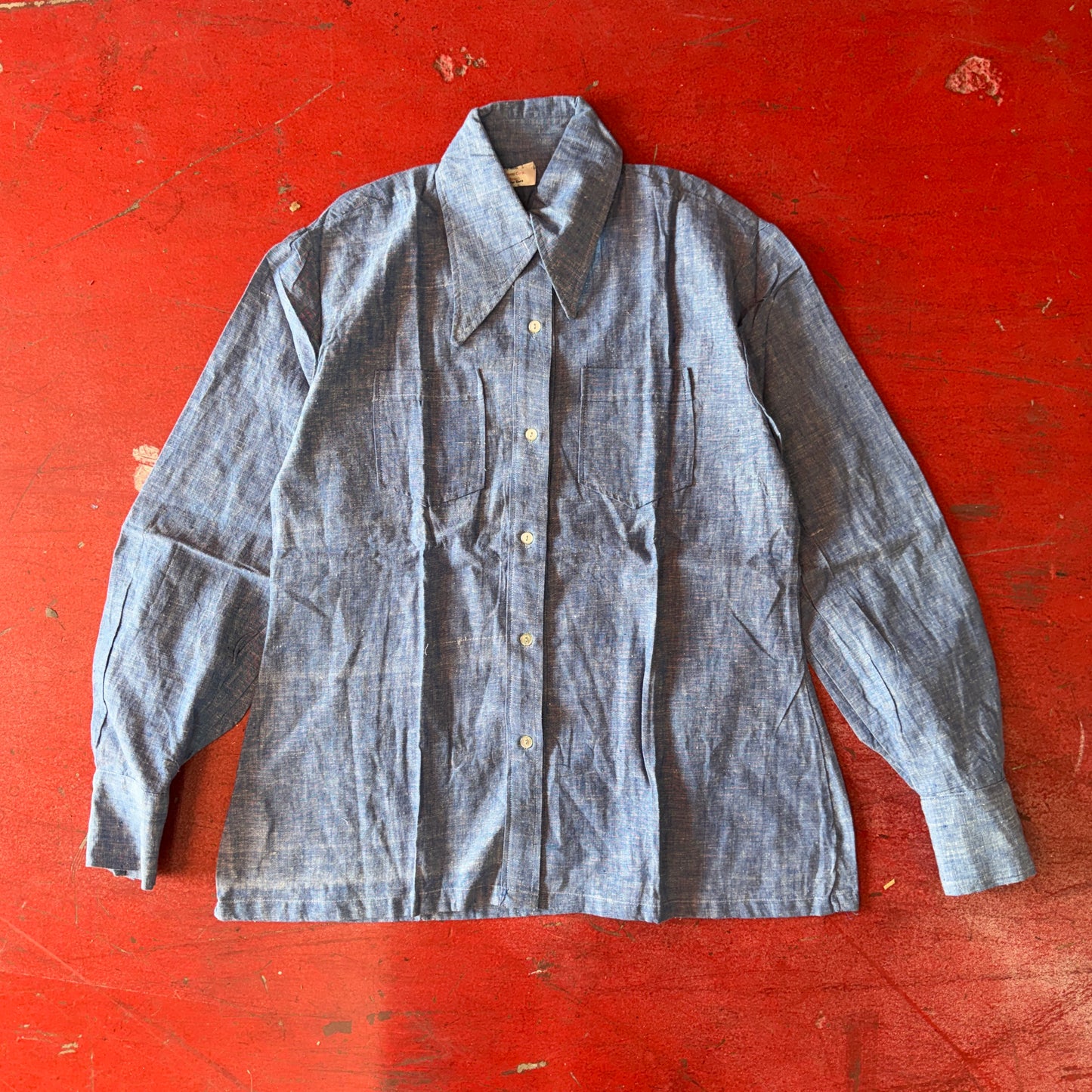 (20) Wholesale Deadstock Chambray Shirts Bundle