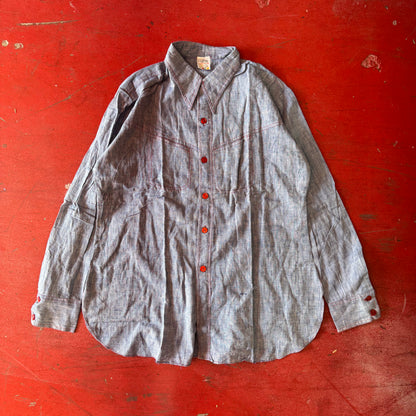 (20) Wholesale Deadstock Chambray Shirts Bundle