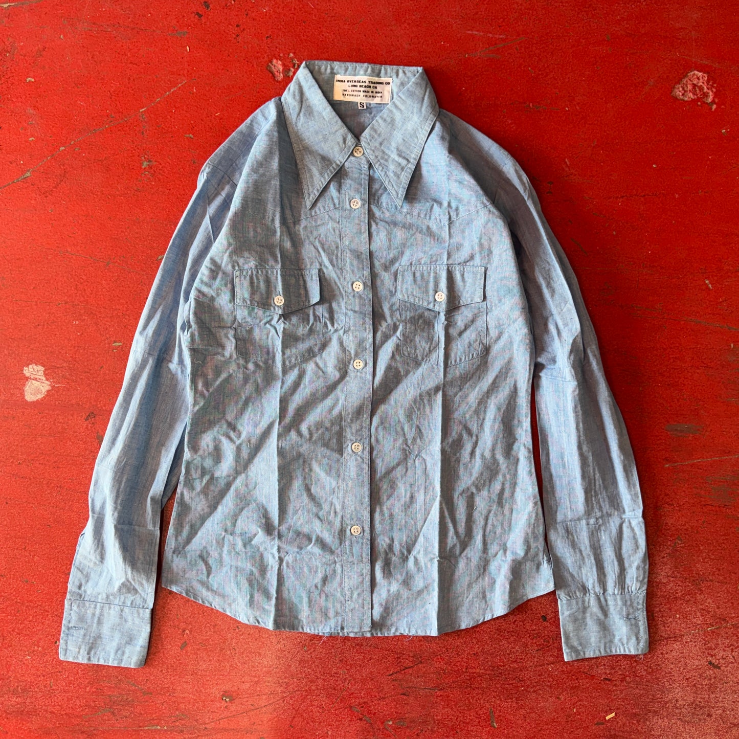 (20) Wholesale Deadstock Chambray Shirts Bundle