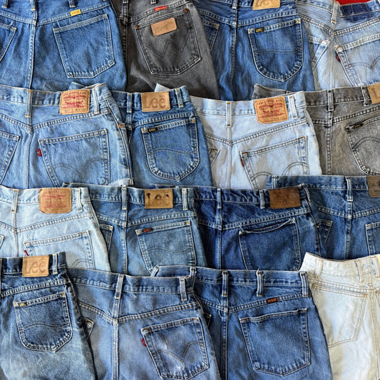 (40) Wholesale Denim Shorts Box