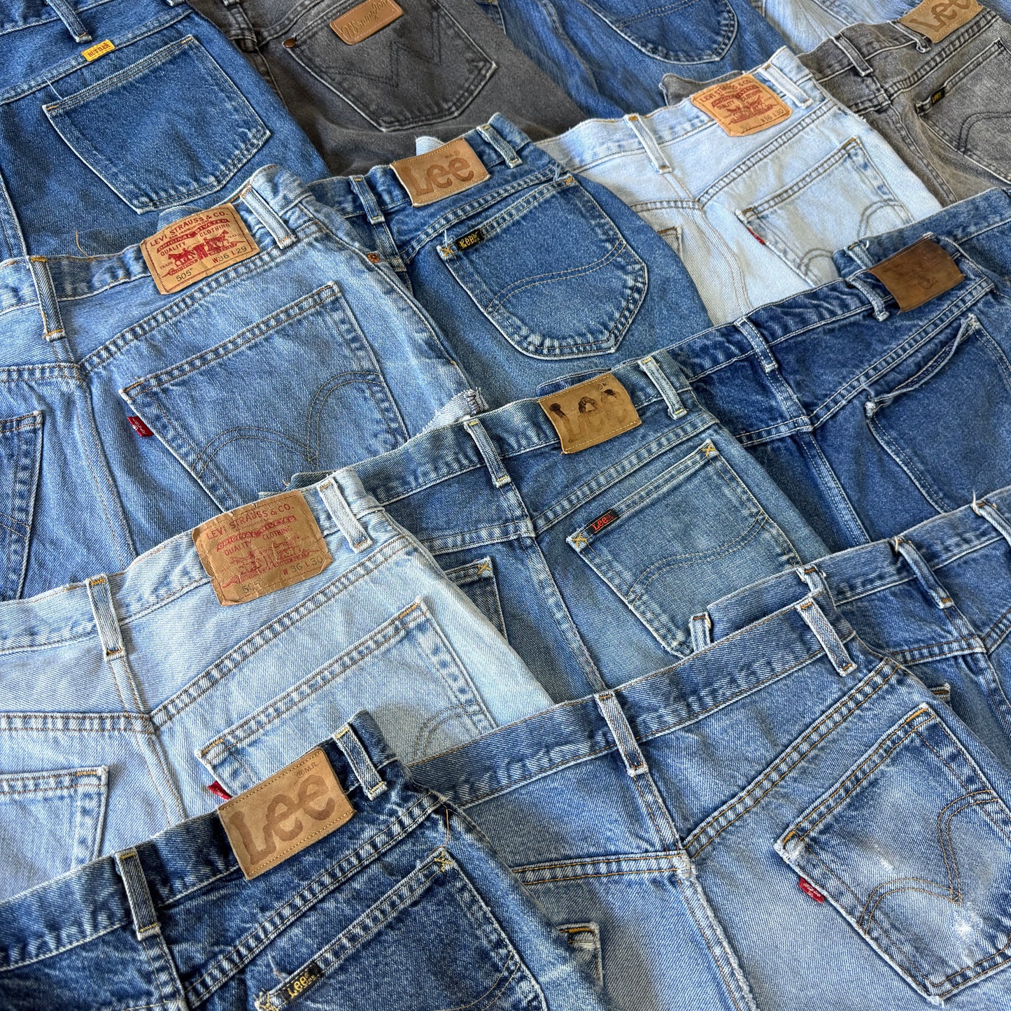 (40) Wholesale Denim Shorts Box