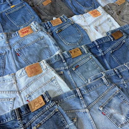 (40) Wholesale Denim Shorts Box