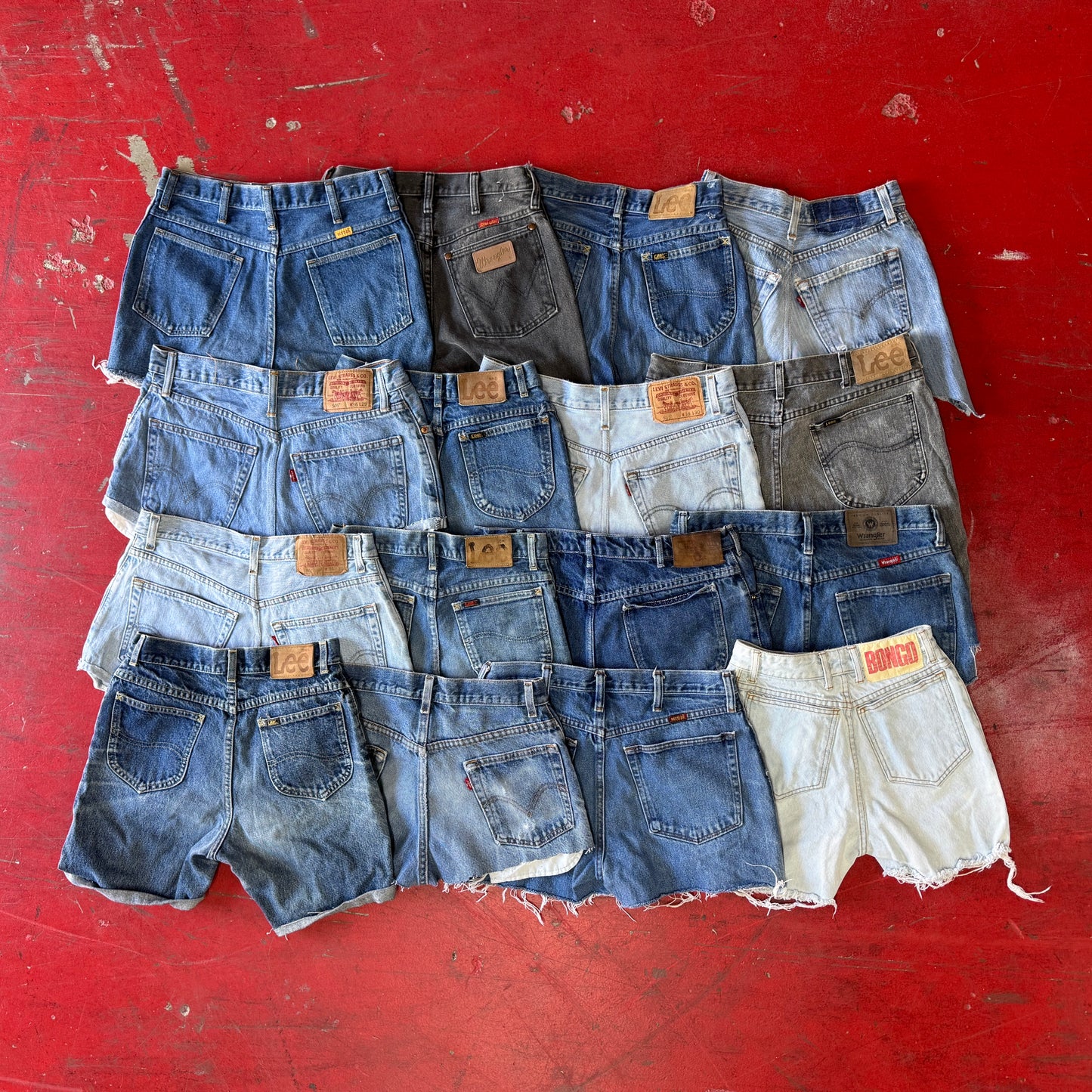 (40) Wholesale Denim Shorts Box