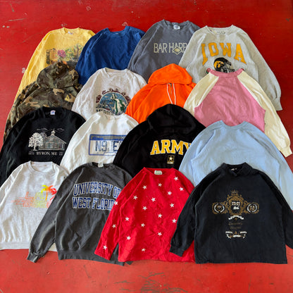 (30) Wholesale Sweatshirts Box
