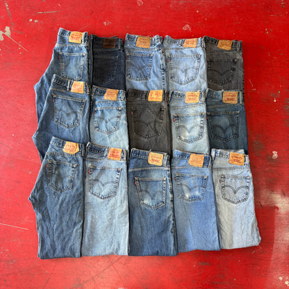 (10) Wholesale Levi's Jeans Bundle