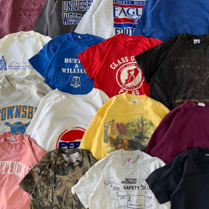 100 Piece Mixed Vintage Bulk Box