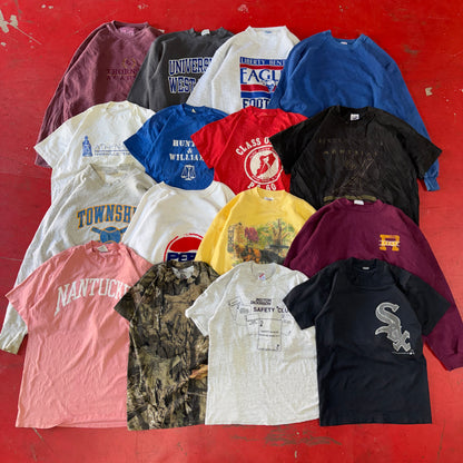 Wholesale Tees & Sweatshirts Box (50 lbs)