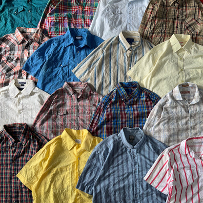 (20) Wholesale Men's Summer Shirts Bundle