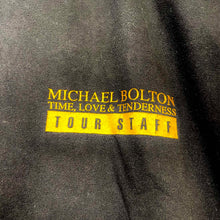 Load image into Gallery viewer, 91-92 Michael Bolton &quot;Time, Love &amp; Tenderness&quot; Tour Staff Tee
