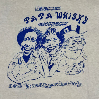 (M/L) 70s/80s Papa Whisky Discotheque Benidorm Tee